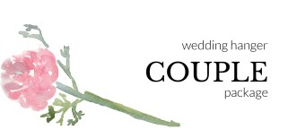 Wedding Hanger Couple